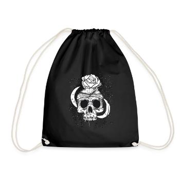 Occult Goth Grunge Gothique Punk Metal - Sac de sport léger - noir - Devant