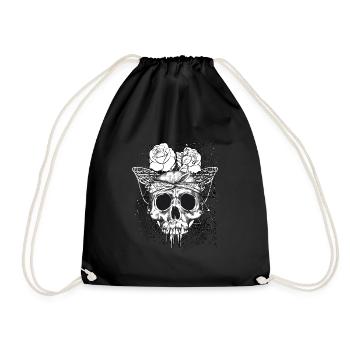 Occult Goth Grunge Gothique Punk Metal - Sac de sport léger - noir - Devant