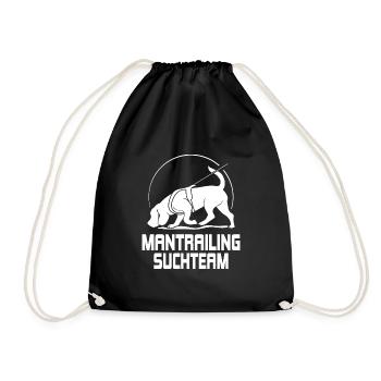 Mantrailing Recherche Team Chien Sport Chiens Wilsigns - Sac de sport léger - noir - Devant