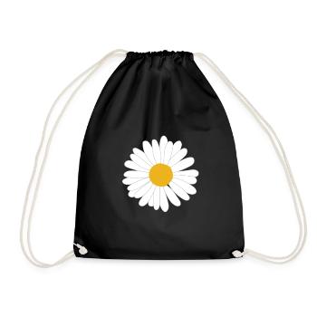Marguerite tit - Turnbeutel - Schwarz - Vorne