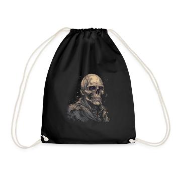 Zombie Halloween Horror Monster - Drawstring Bag - black - Front