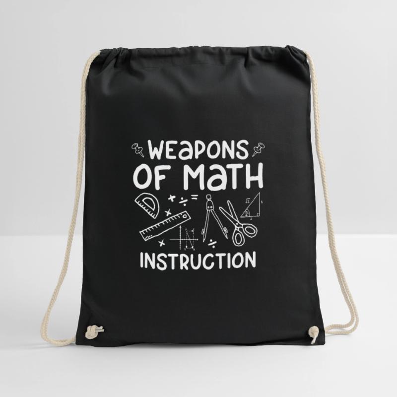 Armes de Math Instruction drôle Math Math Quote Gift Sac de sport léger