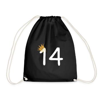 14 - Sac de sport léger - noir - Devant