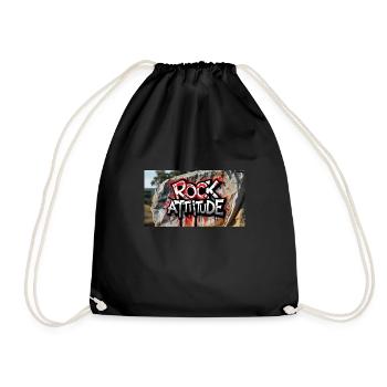 graffiti marqu ROCK ATTITUDE 3 - Sac de sport léger - noir - Devant