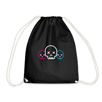 Friends Forever - Drawstring Bag - black - Front