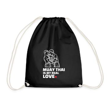 J’adore le Muay Thai - Sac de sport léger - noir - Devant