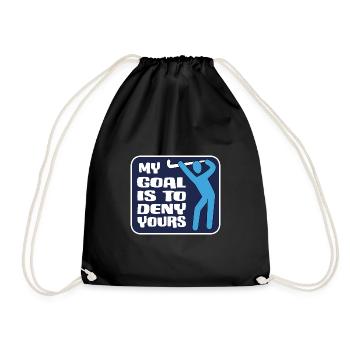 feldhockey fieldhockey-but est de nier le vôtre - Sac de sport léger - noir - Devant