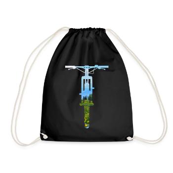 VTT - Alpes - Montagnes - BIN DER MOTOR - VTT - Sac de sport léger - noir - Devant