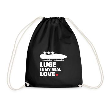 I love Clean - Drawstring Bag - black - Front