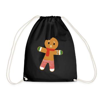Christmas Biscuit - Sac de sport léger - noir - Devant