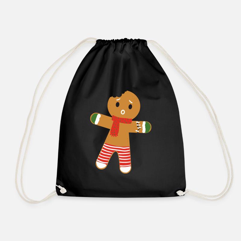 Christmas Biscuit - Sac de sport léger - noir