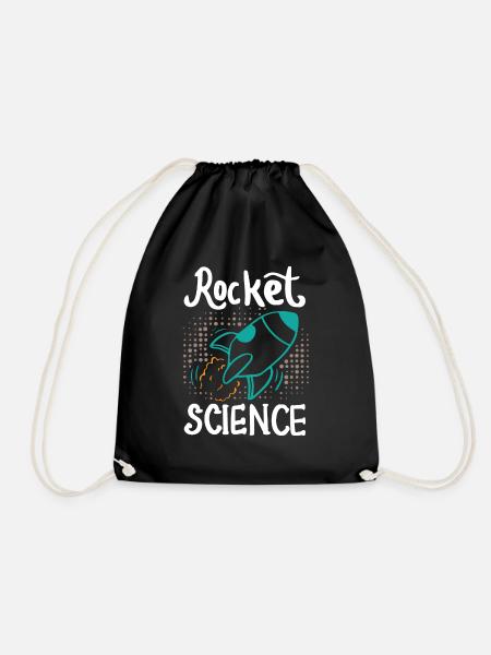 Rocket Science - Turnbeutel - Schwarz