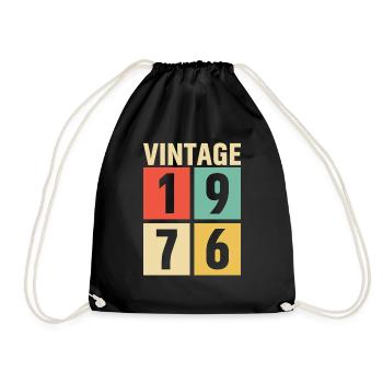 cadeau anniversaire homme amie femme original 1976 - Sac de sport léger - noir - Devant