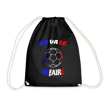 Supporters français - Sac de sport léger - noir - Devant