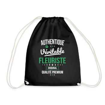 Authentique et véritable fleuriste - Original - Sac de sport léger - noir - Devant