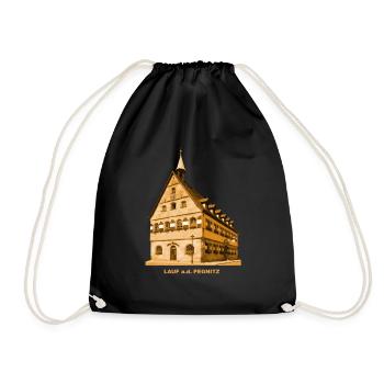 Mairie de Lauf Pegnitz, Franconie, Bavière - Sac de sport léger - noir - Devant