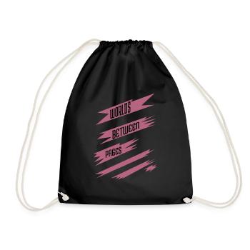 Escapism Storytelling Geek Joke Virtual Escape - Drawstring Bag - black - Front