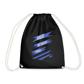 Funny Digital Escape Fun Mental Getaway Relaxation - Drawstring Bag - black - Front