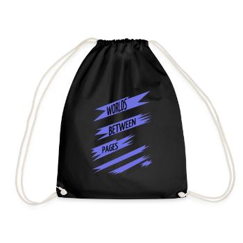 bday birthday present sayings present idea - Drawstring Bag - black - Front