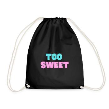 Trop Mignon Mignon Souris Cadeaux Petite Amie Soeur - Sac de sport léger - noir - Devant