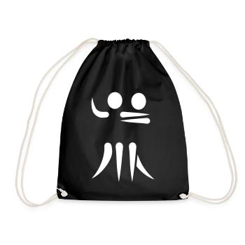 danse - Sac de sport léger - noir - Devant