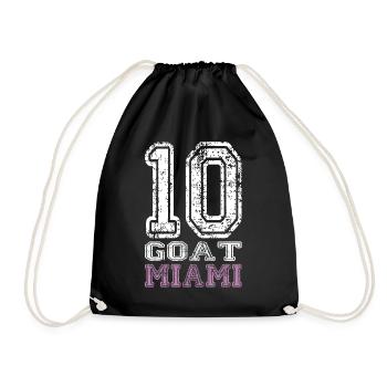 Chèvre - Sac de sport léger - noir - Devant