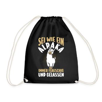 Alpaga - Sac de sport léger - noir - Devant