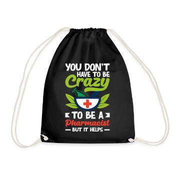 Pharmacist Pharmaceutical Technical - Drawstring Bag - black - Front