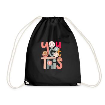 Journée d’examen de motivation Enseignant Étudiant Vous l’avez - Sac de sport léger - noir - Devant