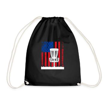 Disc Golf Disc Golfeur American Falg Patriot - Sac de sport léger - noir - Devant
