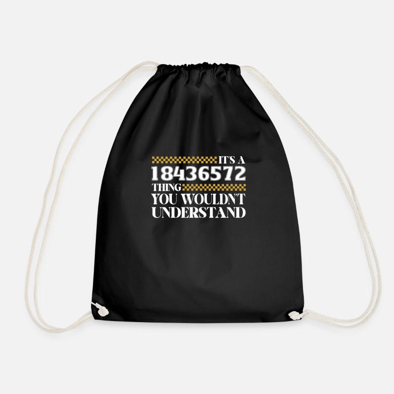 It's a 18436572 thing, you wouldn't - Drawstring Bag - black