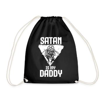 | satanisme Cadeaux satanistes satanistes de pentagramme - Sac de sport léger - noir - Devant