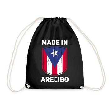 Puerto Rico - Drawstring Bag - black - Front