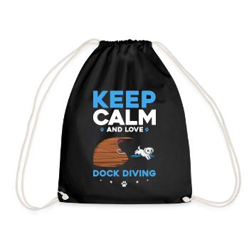 Sports nautiques pour chiens et sports nautiques pour chiens - Sac de sport léger - noir - Devant
