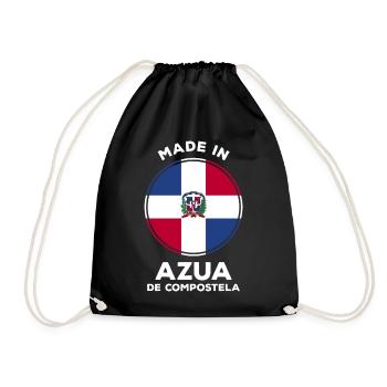 République dominicaine - Sac de sport léger - noir - Devant