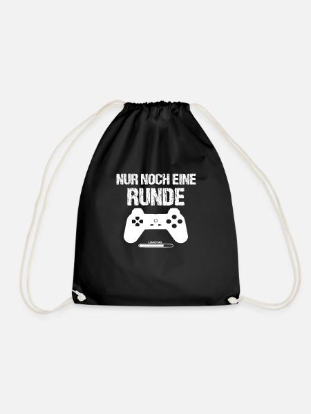 Gamer - Turnbeutel - Schwarz