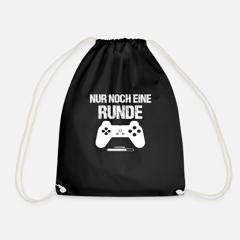 Gamer - Turnbeutel - Schwarz