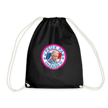 J peux pas j ai Charles et Camilla - Sac de sport léger - noir - Devant