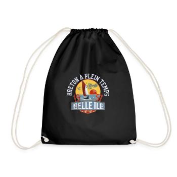 Breton à plein temps Belle Ile - Sac de sport léger - noir - Devant