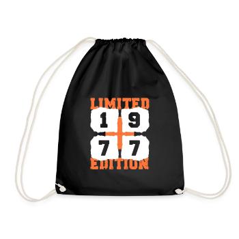 1977 anniversaire 45 ans anniversaire limité editin - Sac de sport léger - noir - Devant