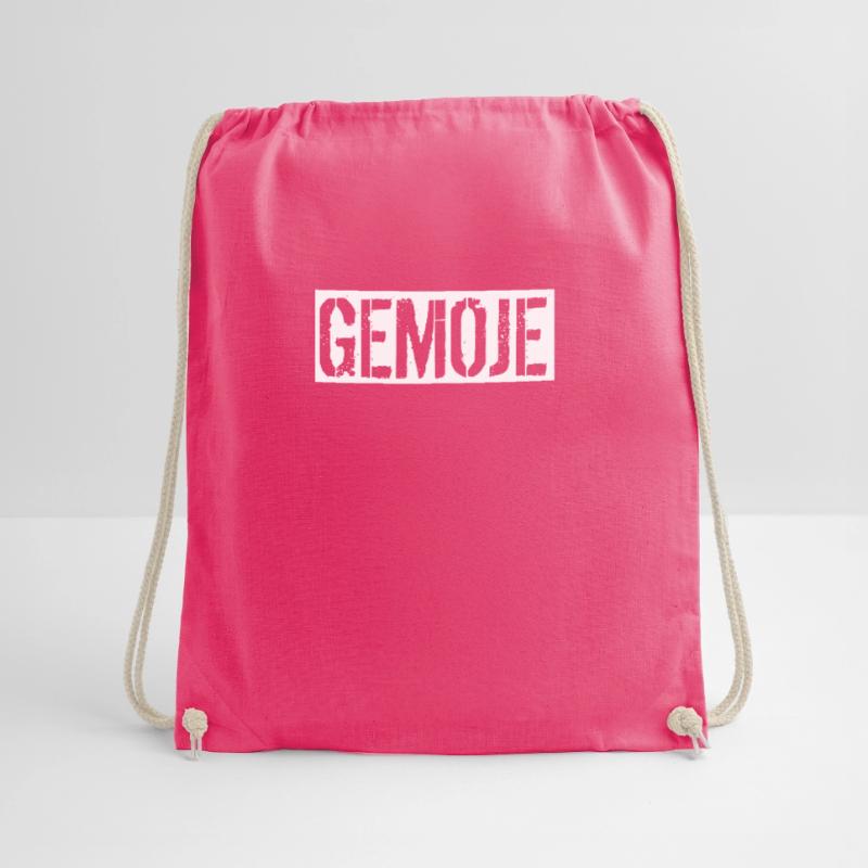 Gemoje Hessisch dialect Saarland dialect gift Drawstring Bag