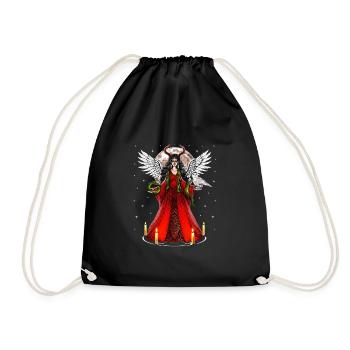 Lilith Pagan Goddess - Drawstring Bag - black - Front