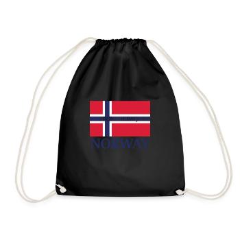 Norvège Trondheimfjord Scandinavie Fjords Vacances - Sac de sport léger - noir - Devant