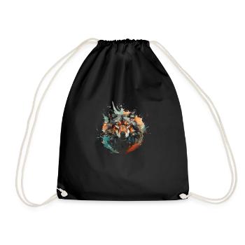 Mythe du chien-loup-garou, Cerberus, Hellhound - Sac de sport léger - noir - Devant