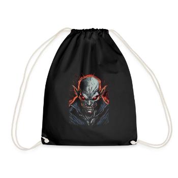 Monster Monster Demon Devil Vampire Guhl Zombie - Sac de sport léger - noir - Devant