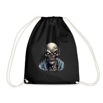 Monster Monster Demon Devil Vampire Guhl Zombie - Drawstring Bag - black - Front