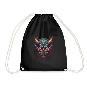 Monster Monster Demon Devil Vampire Guhl Zombie - Sac de sport léger - noir - Devant