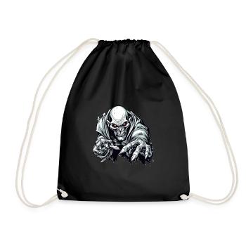 Monster Monster Demon Devil Vampire Guhl Zombie - Sac de sport léger - noir - Devant