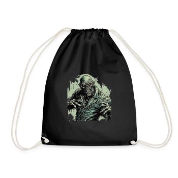 Monster Monster Demon Devil Vampire Guhl Zombie - Sac de sport léger - noir - Devant