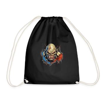 Monster Monster Demon Devil Vampire Guhl Zombie - Sac de sport léger - noir - Devant